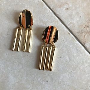 Gold ASOS earrings